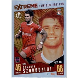 Match Attax Extra 23/24 Dominik Szoboszlai Extreme Limited Edition Trading Card