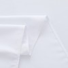 FOLINS&HOME 2 Pack White Round Tablecloth - 60 Inch Waterproof