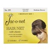 Hair Net Jac-O-Net Tiny Mesh Bouffant/Large Size, Medium Brown,1 Net