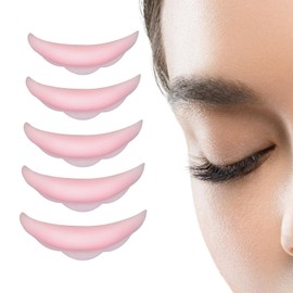 Weilin 70 Pcs Lash Pads, Eyelash Shields Pads, Lash Shields for Balm Lifter Roller Sticky Curler for Eyelashes Makeup Tool