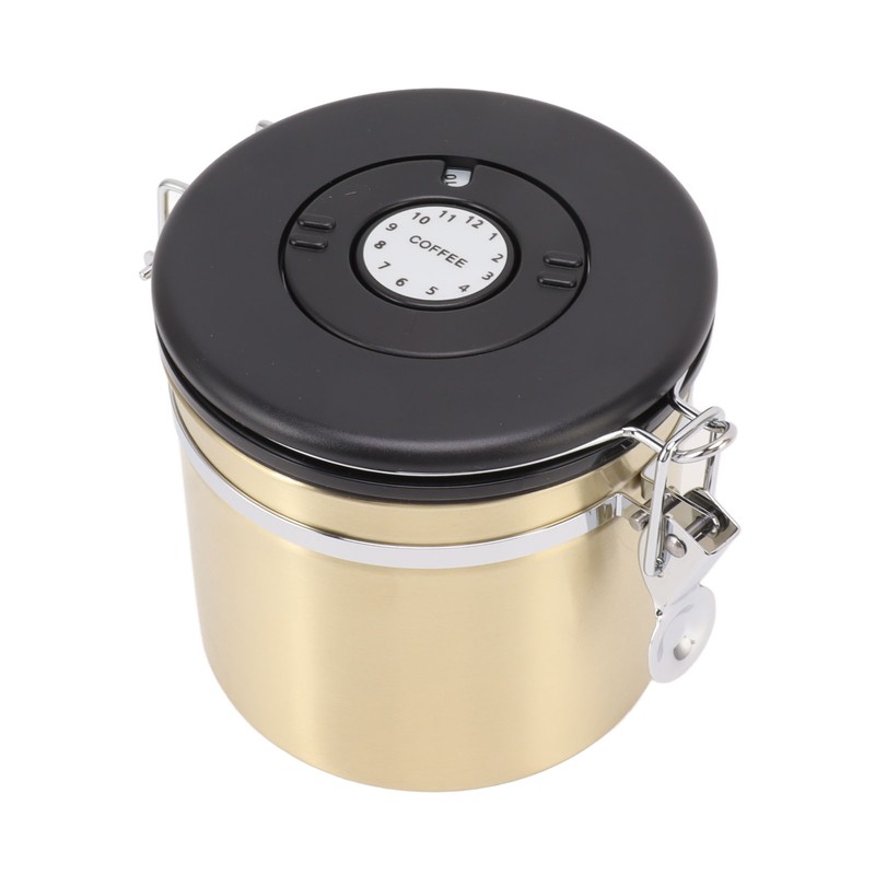 Sealed Sealed Coffee Canister 304 Stainless Steel Coffee Storage Tank