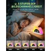 VOSFEEL Children's Alarm Clock, Digital Alarm Clock with 11 RGB