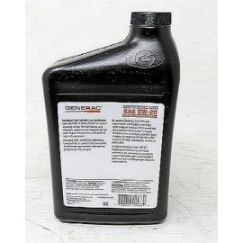 GENERAC Synthetic Motor Oil 10kw 26kw - 4 Quart Bottles 5W-20 - A0001412874