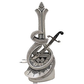 Islamic Home Decoration Table Decor Bookend Muslim Gift Item Eid Ramadan Sculpture Showpiece Hazrat Ali's Sword (Mother of Pearl)