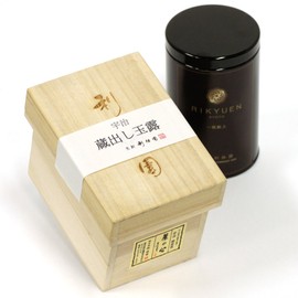 Kyoto Rikyuen KS-03 Tea Gift Kuradashi Uji Gyokuro, 3.5 oz (100 g), New Year's Gift, Tea Box, Wooden Box, Uji Tea Made in Japan