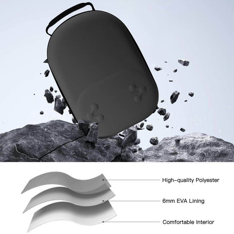 Hard Carrying Case Compatible with Oculus Meta Quest 3/3S,VR Headset