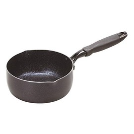 Pearl Metal HB-5107 Round Heating Pot, 7.1 inches (18 cm), Induction Compatible, Midnight Marble