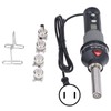 6Pcs Hot Air Gun LCD Digital Display Adjustable Portable Heating