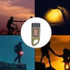 Hand Crank Solar Powered Rechargeable LED Flashlight, Survival Gear Self