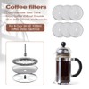 HOTUT Filter for Coffee Presses Mesh, Pack of 6 French