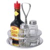 Contacto Stainless Steel 3-Piece Set with Salt and Pepper Shakers