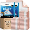 Curera Chucks Premium Disposable Underpads 17”x24” [100-Count] Ultra Absorbent Chux