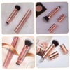 Beavorty Retractable Dual Ended Makeup Brush Concealer Brush Foundation Women's