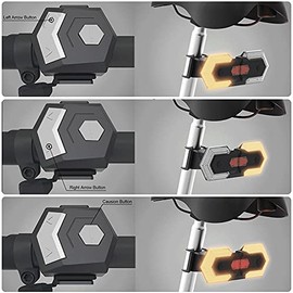 Remote Control for Smart Bike TailLight Turn Signal Front and Rear Lights