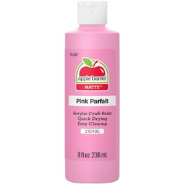 Apple Barrel - Pintura acrílica (8 onzas líquidas), color Rosa Parfait (Pink Parfait), 8 onzas líquidas - Paquete de 1