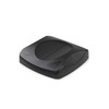 Rubbermaid Commercial Products Untouchable Trash/Recycling Swing Lid, Black, Compatible with