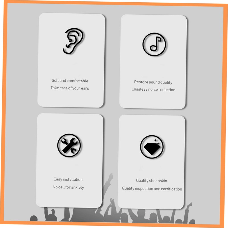 SEWACC 2pcs Sponge Headphone Covers for Khx Hscp Cloud Ii