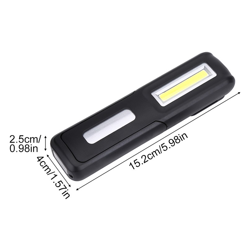 Portable USB Rechargeable LED COB Working Lamp Light Outdoor Magnet