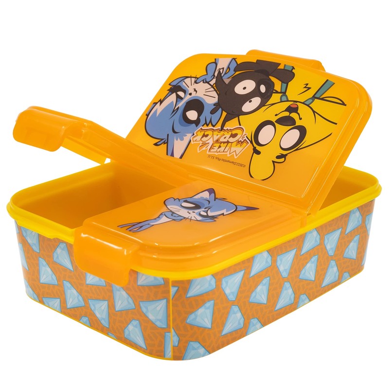 Stor 75120 Mikecrack 300ml Kids Travel Lunch Food Set -Plastic,