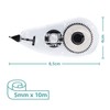 Westcott correction tape midway | correction roller with white correction