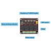 SEENGREAT 4 Channel Relay Modules DC3.3V/5V with Optocoupler for Raspberry
