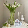 Crystal Glass Gifts for Sister, Heart-Shaped Plaque Keepsake,Christmas Birthday Gifts