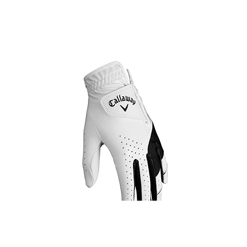 Callaway Golf X Junior Glove, White, M
