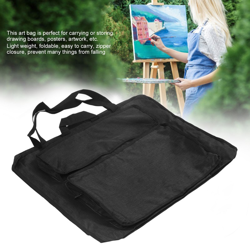 Art Bag Waterproof Foldable Portable Large Capacity Sketching Board Bag