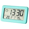 Zeizafa Thin Digital Clock with Temperature and Humiditys for Home