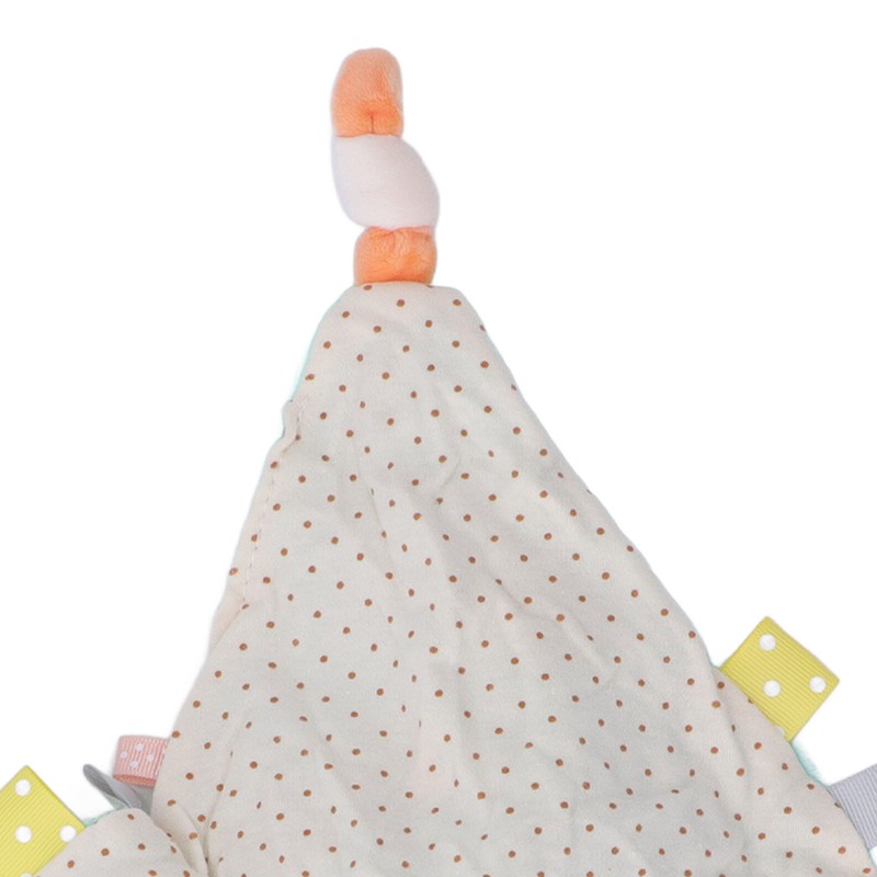 Baby Security Blanket Biteable Teether Baby Snuggle Blanket Baby Teething