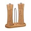 Zassenhaus 0000036060 Salt and Pepper Coaster Set With Handle Olive