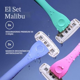Billie Hojas de Afeitar Desechables para Mujer - El Set Malibu