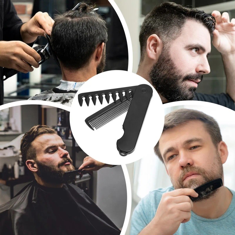 Peine De Bolsa 2 En 1 Antienredos Para Barba