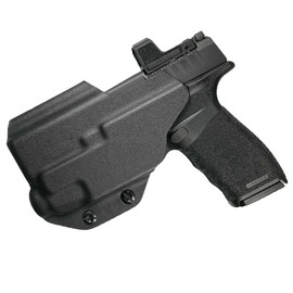 IWB Tuckable Claw Holster - Inside The Waistband - Red Dot Ready fits Springfield Hellcat Pro with TLR-7 (Black, Right)