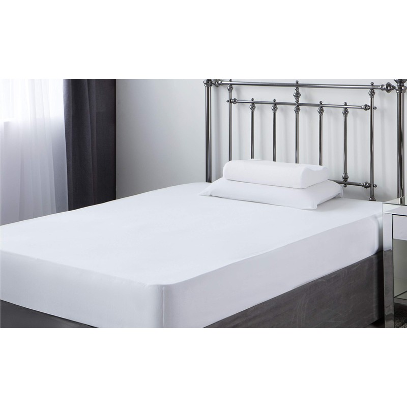 Belledorm White Jersey Fitted Sheet, 100% Jersey Cotton (2'6" Bunk