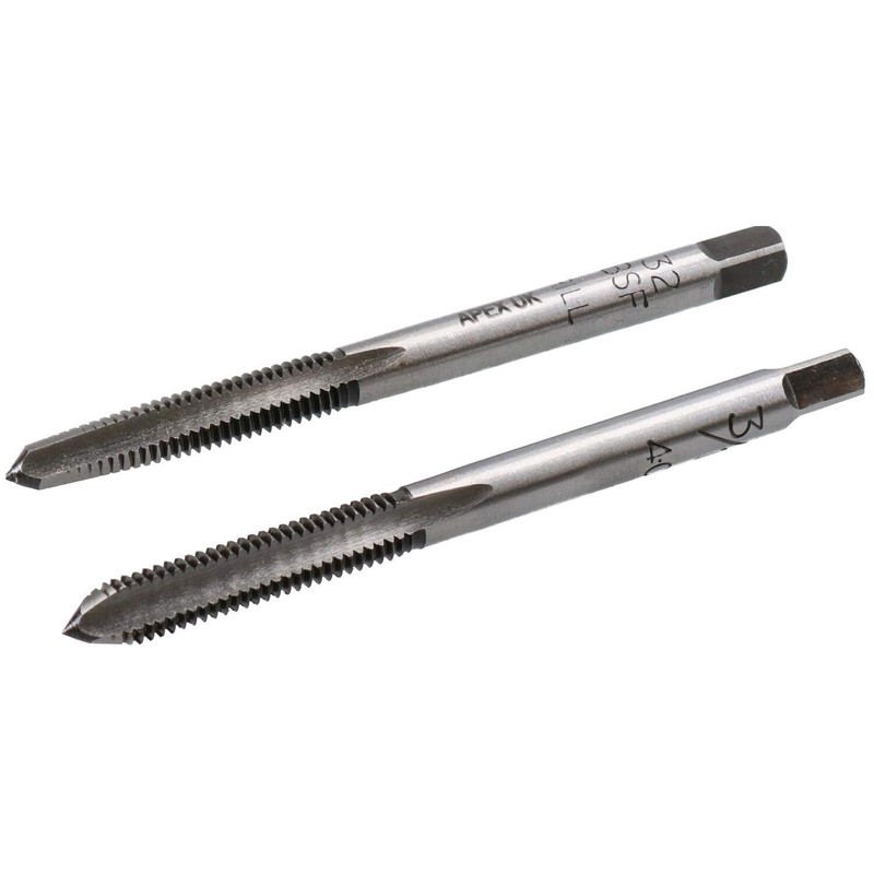 3/16" x 32 BSF Tap & Die Set Taper Plug