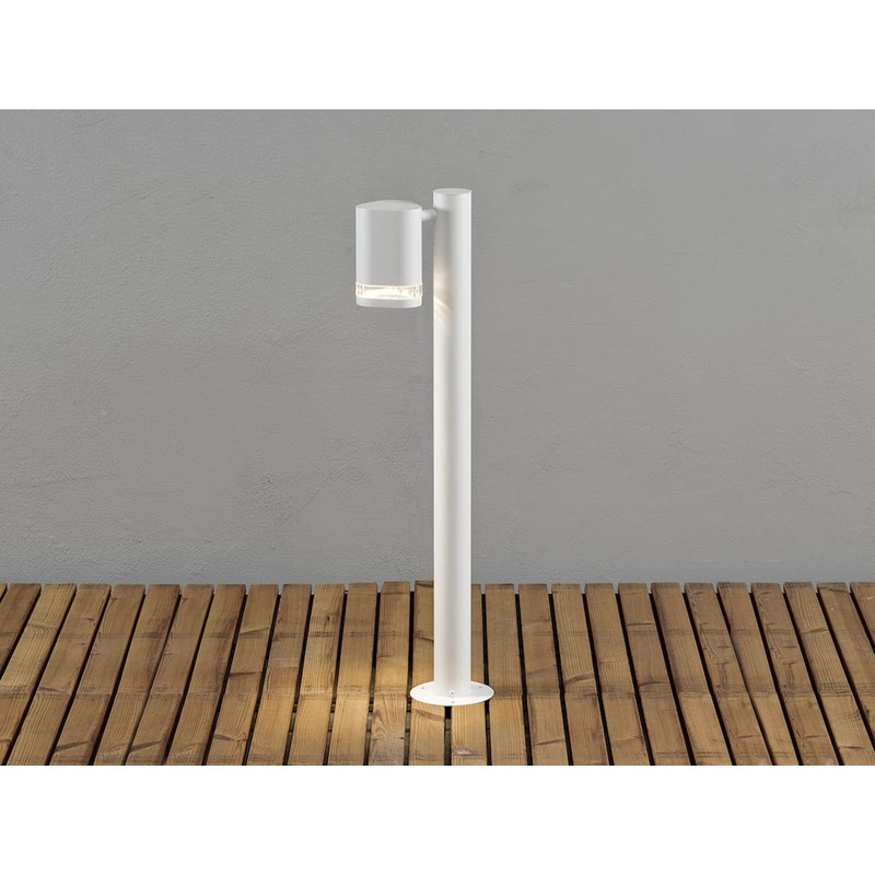 Set of 2 Aluminium Path Light Modena White, GU10, Height