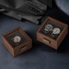 Baskiss Wooden Watch Case Watch Storage Box Collection Case Watch