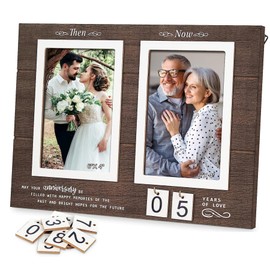 5th Wedding Anniversary The Gifts - Anniversary The Gifts Parents, Wood Anniversary The Gifts, Wedding Gifts For Anniversary, Mum Dad Anniversary The Gift, Wooden Picture And Anniversary Photo Frame