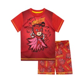 PJ Masks Boys Owlette Short Pyjamas Red Age 2 to3 Years