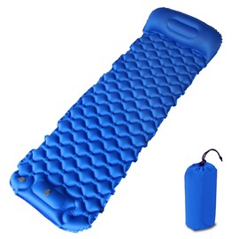 Baiao Ultralight Inflatable Camping Mat - With Integrated Pillow – Lightweight and Compact Outdoor Sleeping Mat for Hiking and Bikepacking