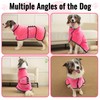 HezzLuv Dog Bathrobe, Super Absorbent Microfiber Robe Towel for Quick