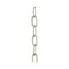 2m Chrome Open Link Chain - for Chandelier & Lighting