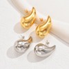 Julyls 18K Gold Earrings Dupes, Elegant Waterdrop Earrings for Women,