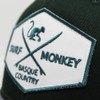 Surf Monkey Trucker Hat Heather Curved Visor Adjustable Snapback Cap