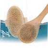 OATIPHO 2Pcs Body Scrubber Brush Ergonomic Shower Exfoliating Brush for