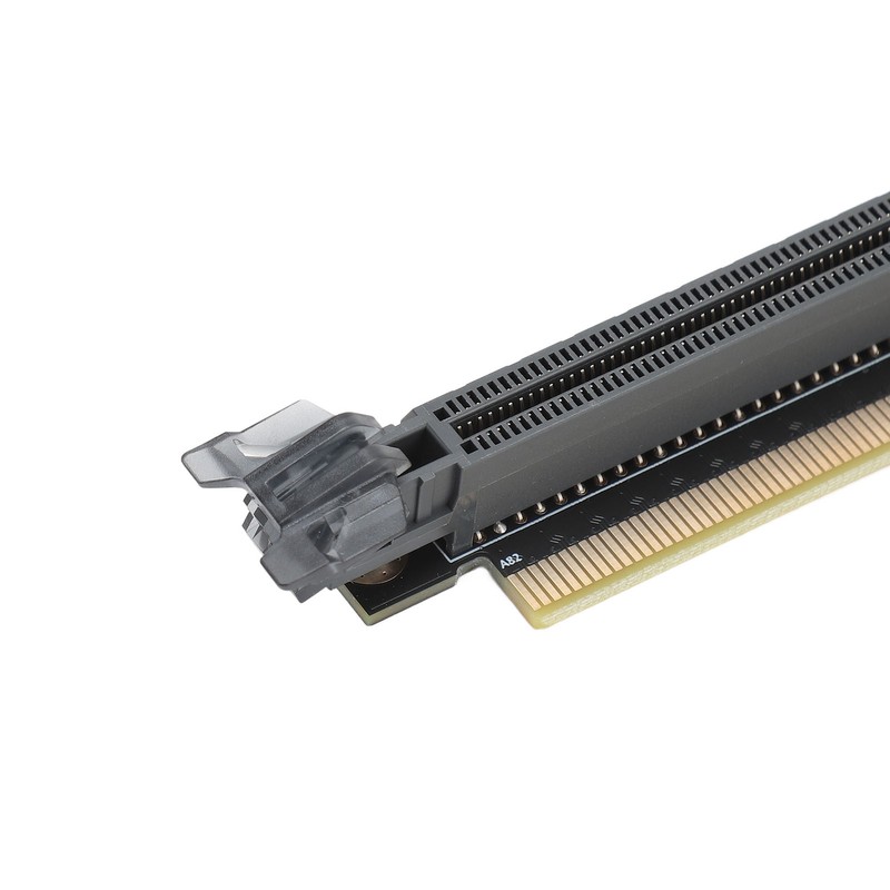 PCIE Card Adapter 90 Degree Computer PCIE Slot Converter for