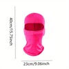HOLIIBN Pink Women Balaclava Head Mask Windproof UV Protection Sun