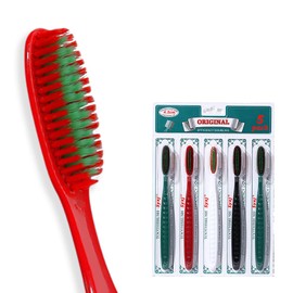 Cepillo de dientes manual de cabeza grande, paquete de 5, cepillos de dientes de cerdas ultra suaves para adultos, cepillo de dientes extra suave para dientes sensibles