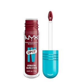NYX PROFESSIONAL MAKEUP Lip IV - Tinte labial brillante hidratante con hidratación de 12 horas - Blush Rush (rosa)